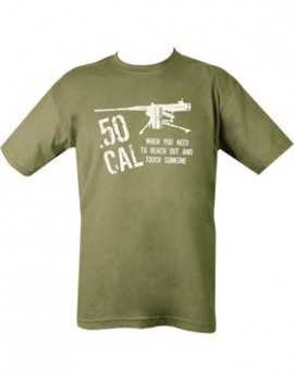 50 Cal T-shirt - Olive Green