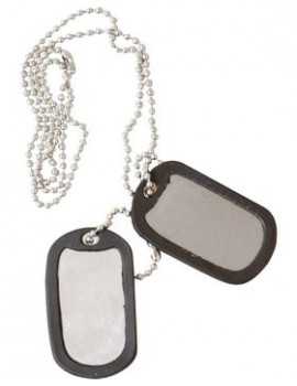 Dog Tags - Silver (10 Pack)