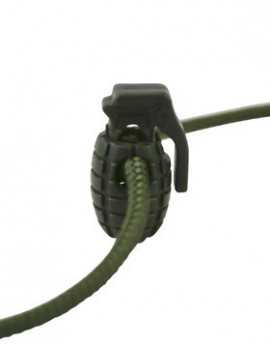 Grenade Cord Stoppers - Olive Green