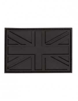 UK PVC Stealth Patch - Black, Pack de 6