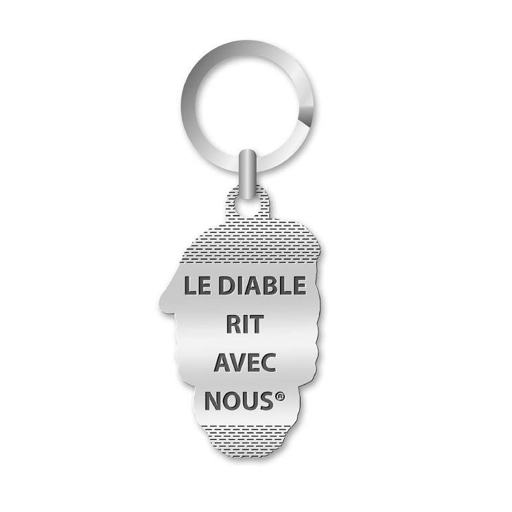 Key ring Le Diable rit avec nous Métro