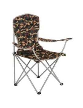 MORAY CAMP CHAIR WITH ARMS - CAMO
