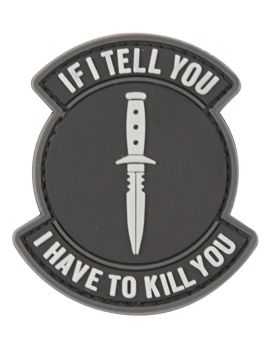 PATCH IF I TELL YOU - PACK DE 6