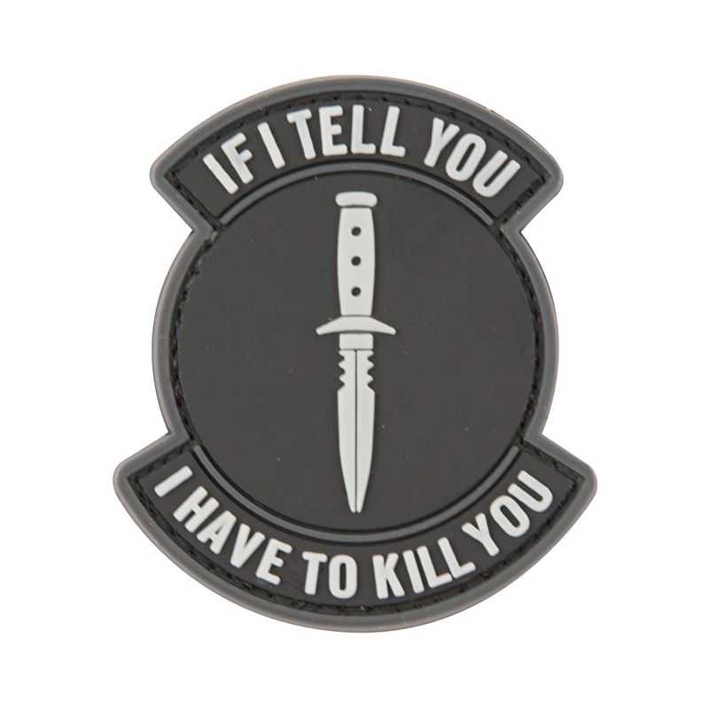 PATCH IF I TELL YOU - PACK DE 6