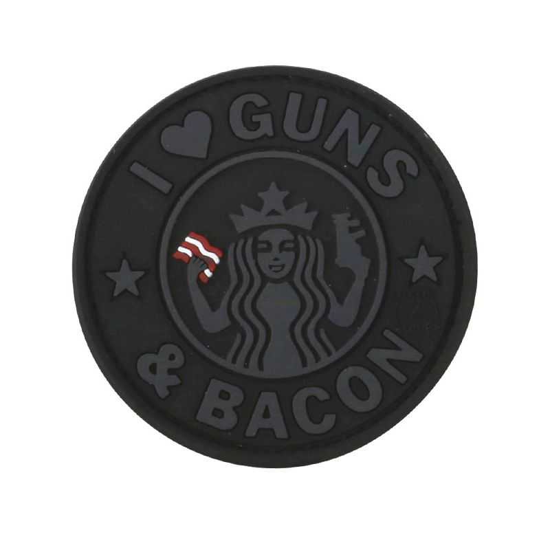 PATCH GUNS & BACONS - PACK DE 6