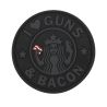 Guns and Bacon Patch - Black