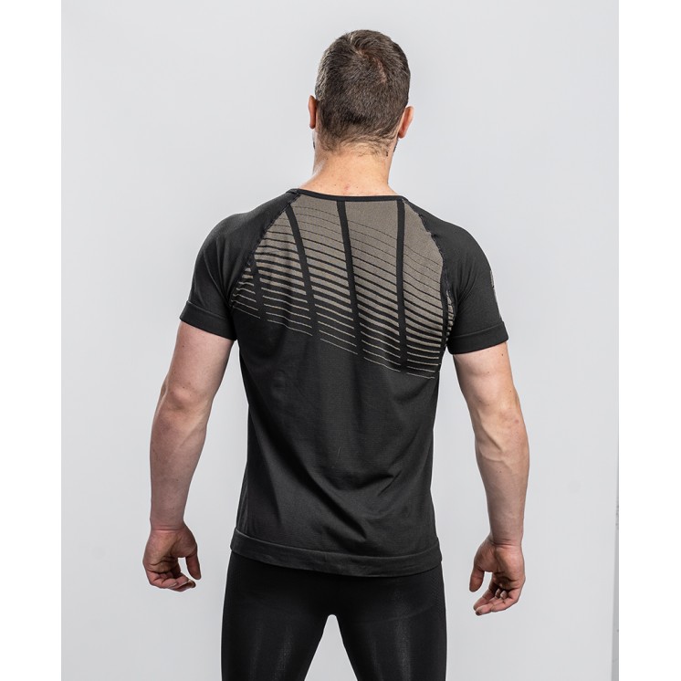 Camiseta RUSH Active Line negro coyote