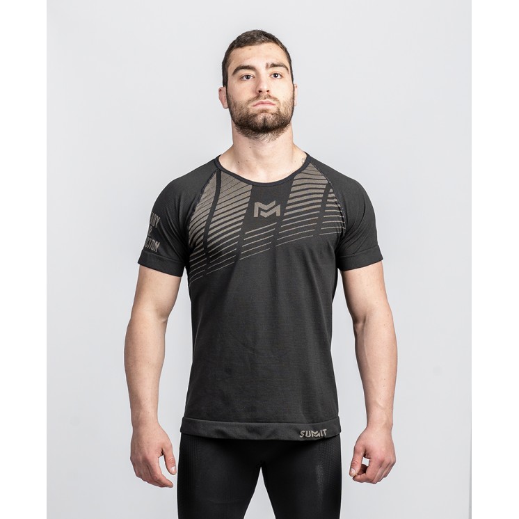 Camiseta RUSH Active Line negro coyote