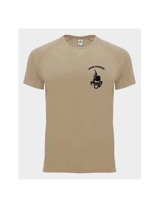 Tee-shirt Méru Coeur Légion Étrangère Coyote