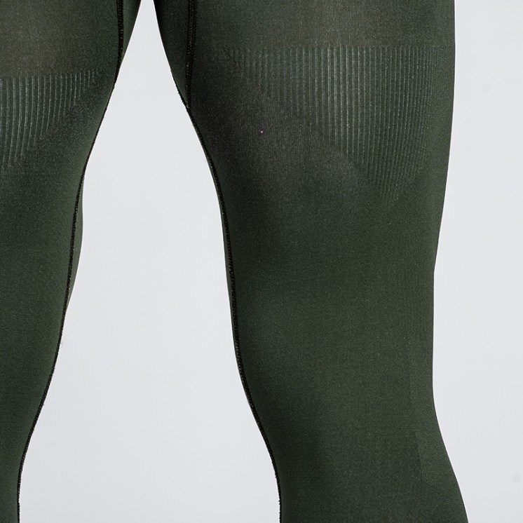 Collant vert kaki sale