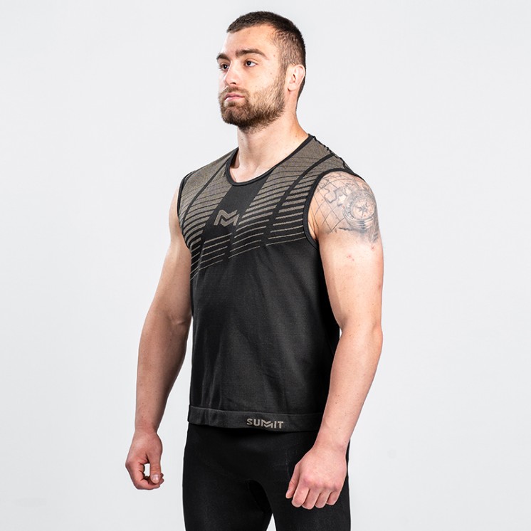 T-shirt EVO Active Line Black Coyote