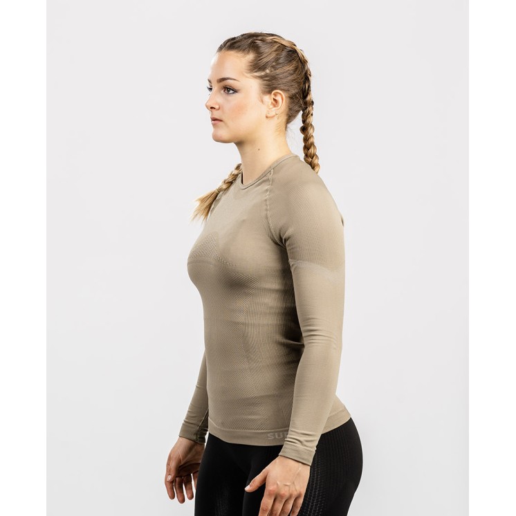 Women's sweatshirt Extreme Line ANNAPURNA Coyote