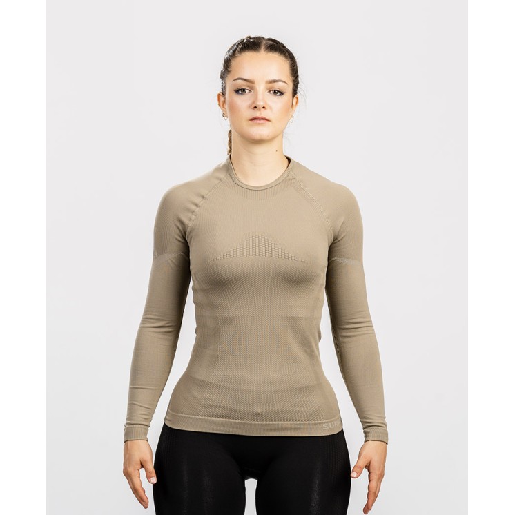 Women's sweatshirt Extreme Line ANNAPURNA Coyote