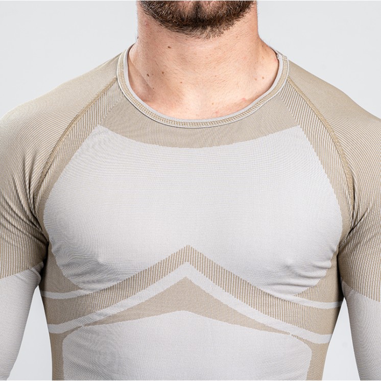 Camiseta MISSION Technical Line Coyote