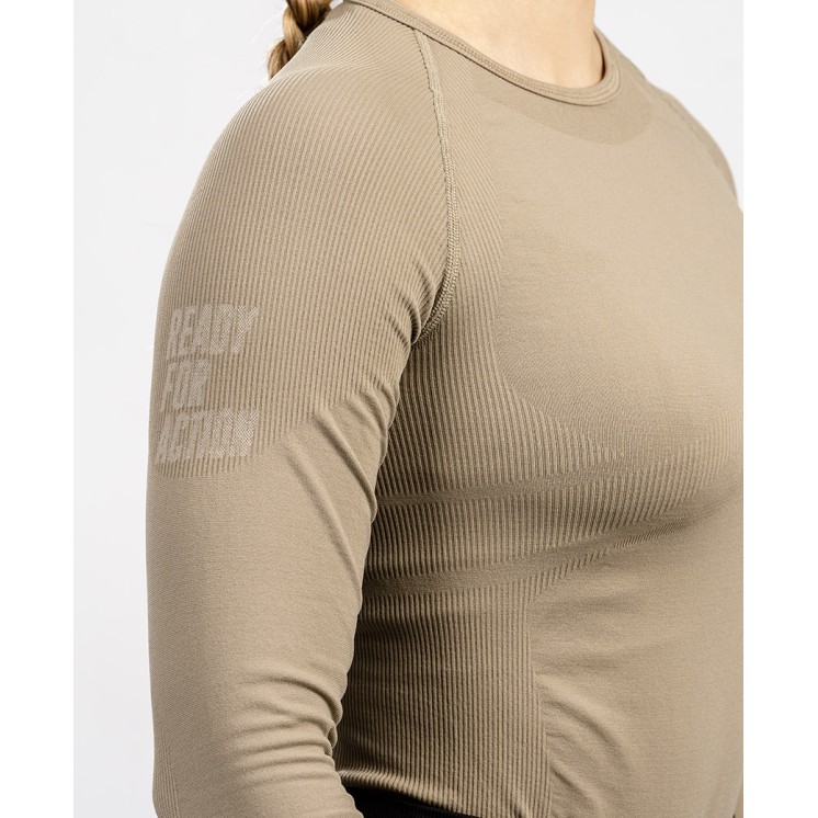 Women's T-shirt Technical Line SEQUÏOA Coyote