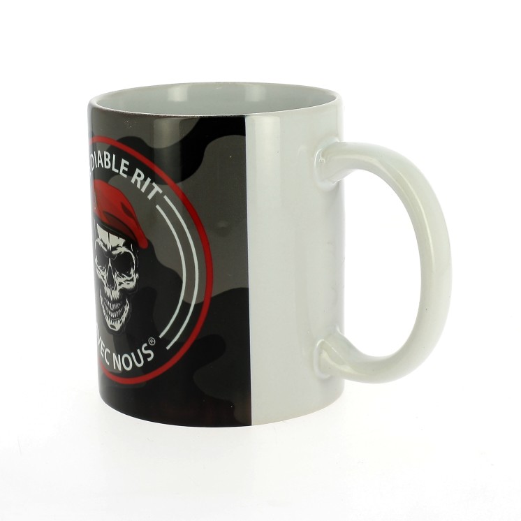 Mug LE DIABLE RIT AVEC NOUS COLO