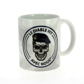 Mug LE DIABLE RIT AVEC NOUS MARINE