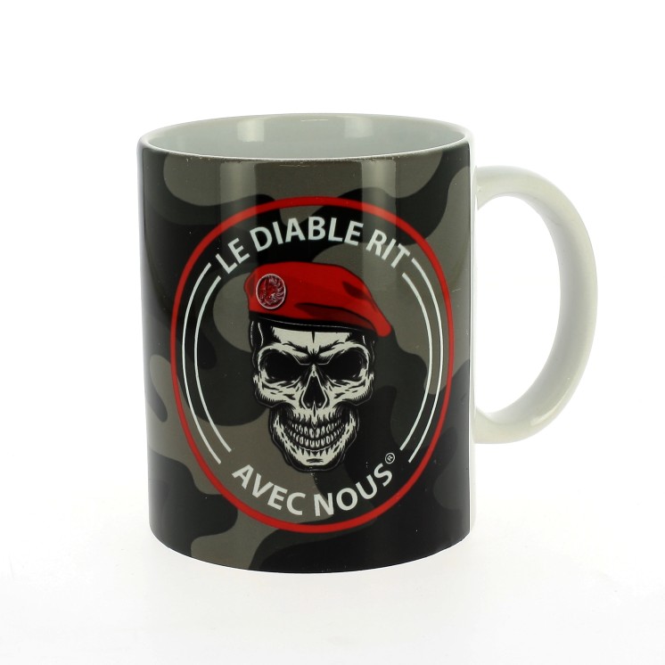 Taza LE DIABLE RIT AVEC NOUS METRO