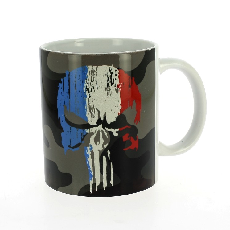 Taza PUNISHER TRICOLORE