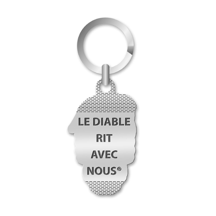 Key ring Le Diable rit avec nous TDM