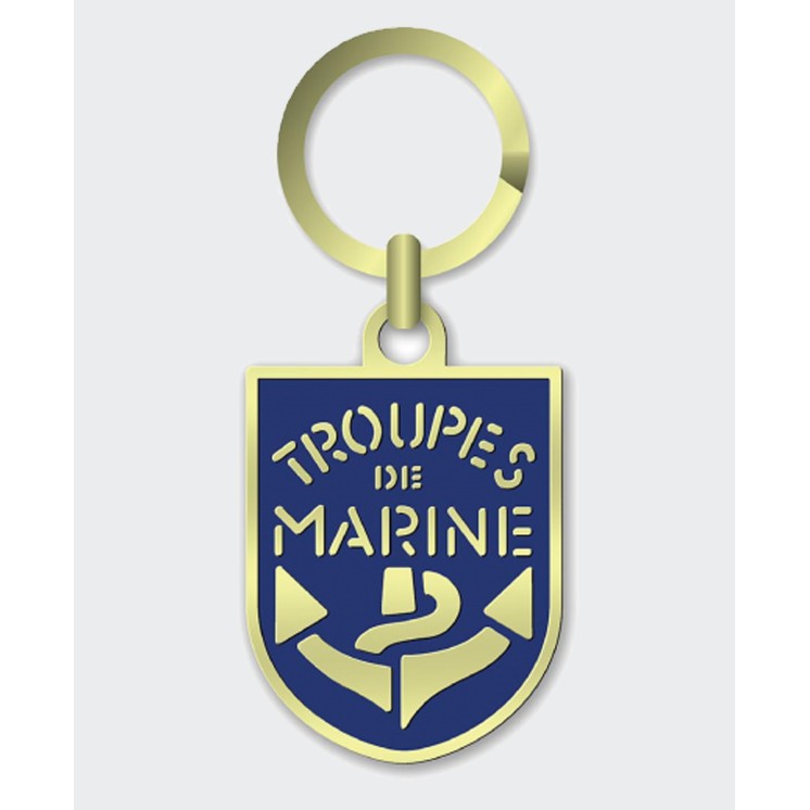 Key ring Troupes de Marine