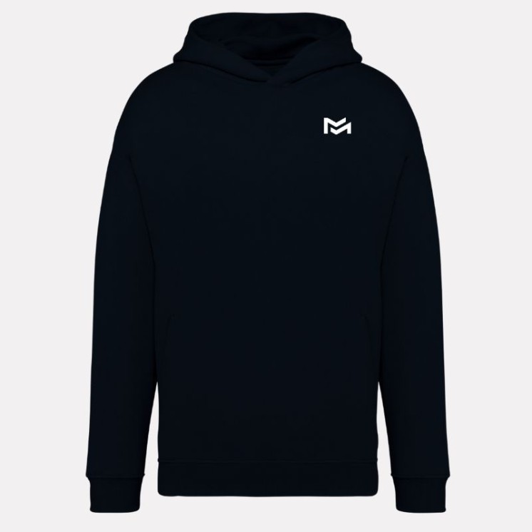 Potency Staff Oversized Hoodie  Black