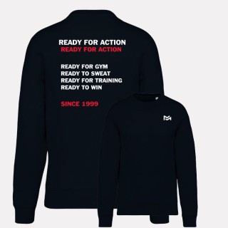 Power oversized Staff Sweatshirt Black