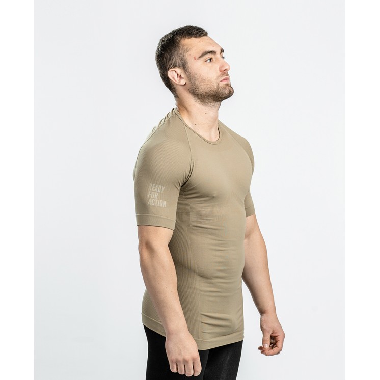 Camiseta ACTION Technical Line coyote