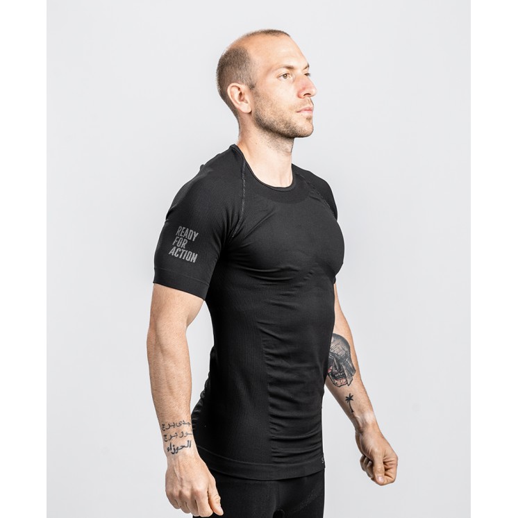 T-shirt Technical Line ACTION Black