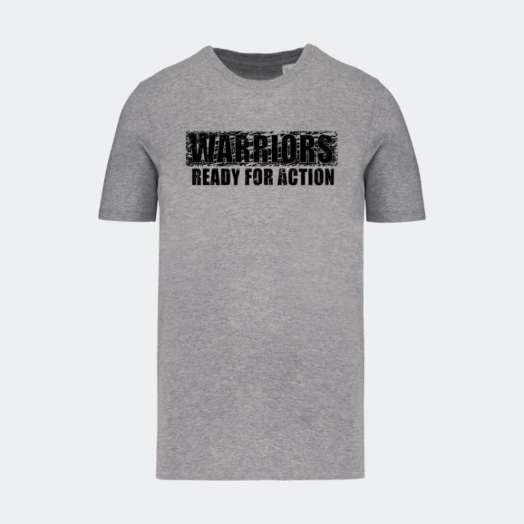 Warriors Military T-shirt Moon grey heather