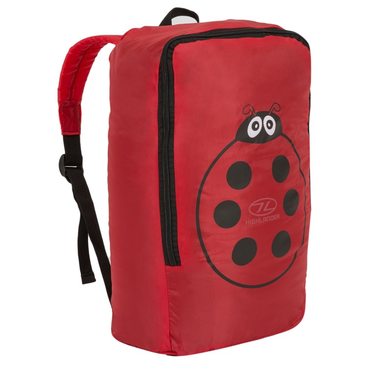 SAC DE COUCHAGE ENFANT COCCINELLE