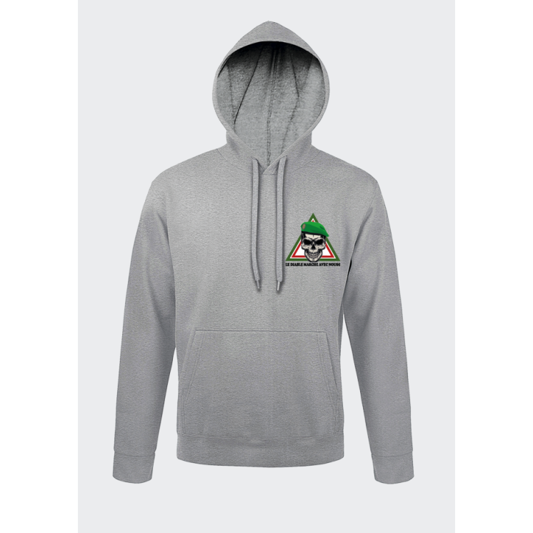 Sweat coeur Triangle Diable marche