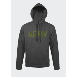 Sweat coeur Army Camo Vert Noir