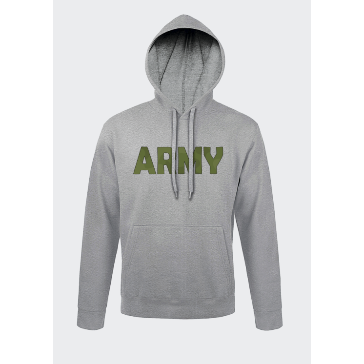 Sweat-shirt Army Camo Vert