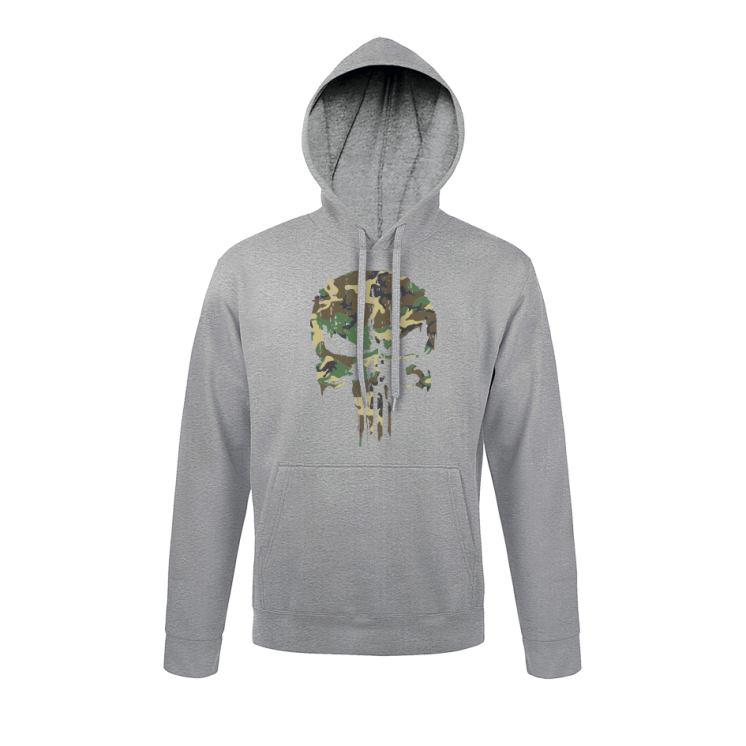 Sweat-shirt Punisher woodland