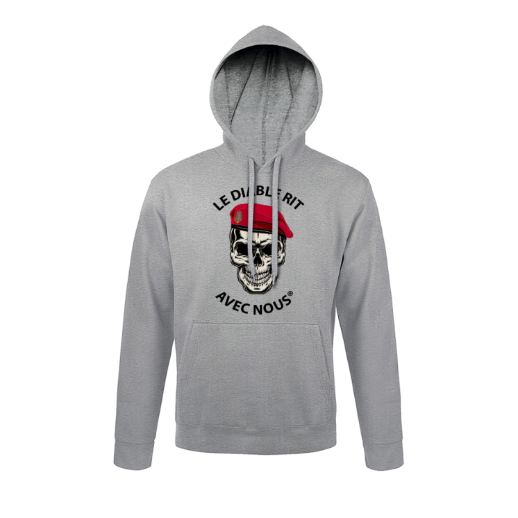 Sweat-shirt le diable rit avec nous Colo®