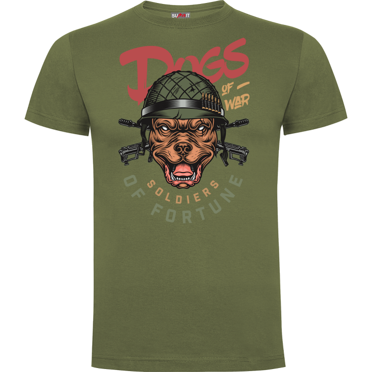 Tee-shirt Dogs of war