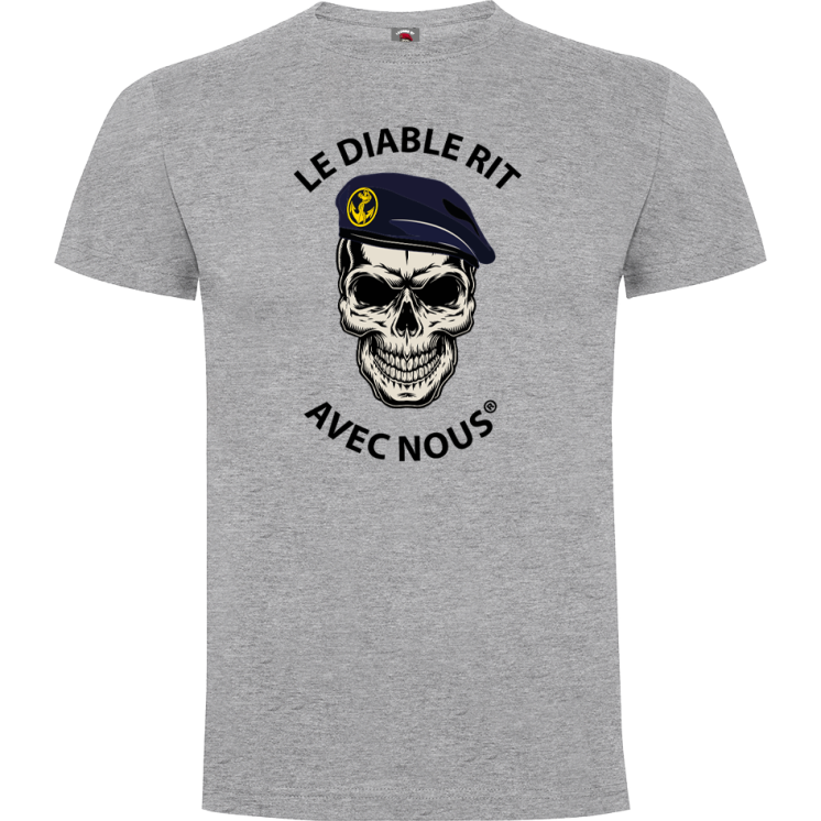 Tee-shirt Le diable rit avec nous® Tdm