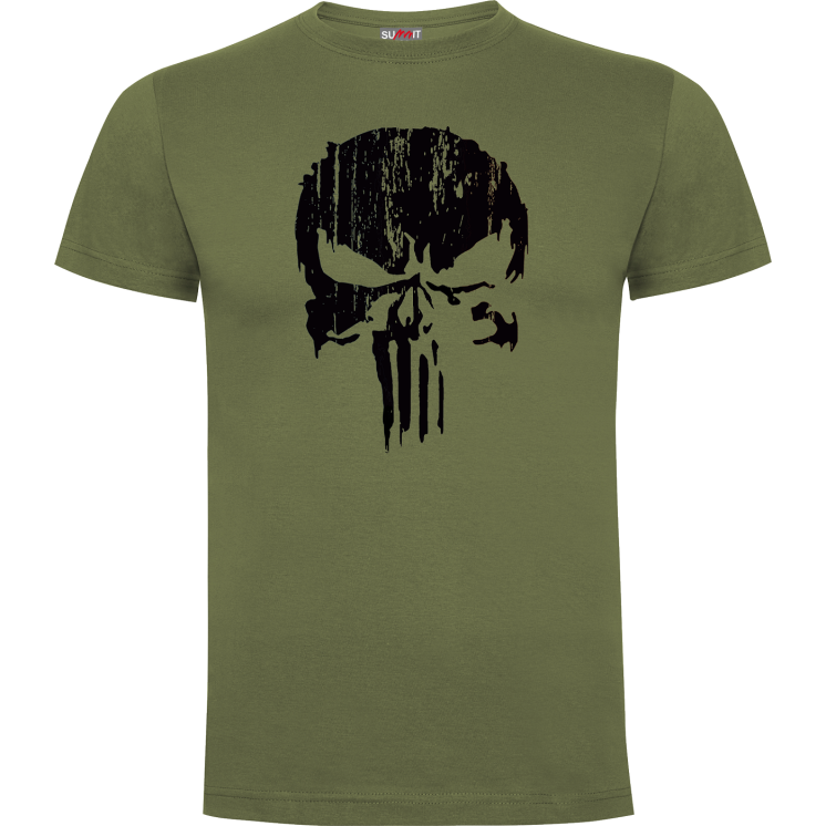 Tee-shirt Punisher noir