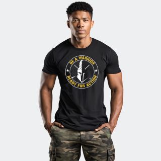 Spartan Military T-shirt Black