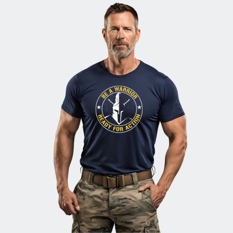 Spartan Military T-shirt Navy blue