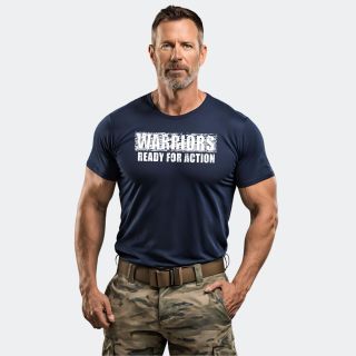 Warriors Military T-shirt Navy blue