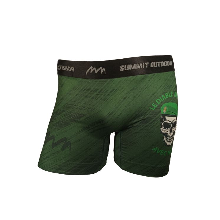 Sublimated boxer LE DIABLE MARCHE AVEC NOUS