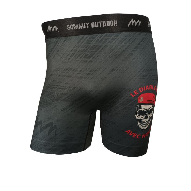 Sublimated boxer LE DIABLE RIT AVEC NOUS