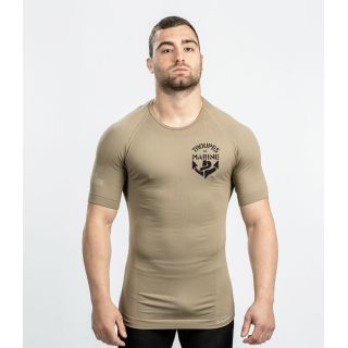 T-shirt Navy troops Tan