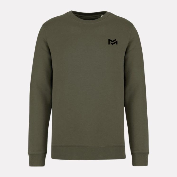 Essential Sweatshirt Organic Kaki