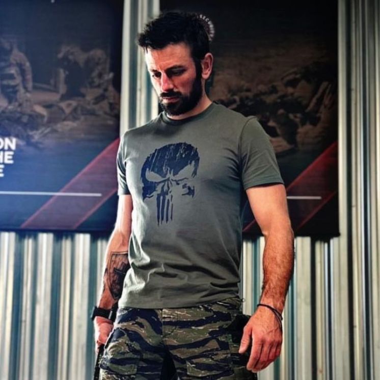 Strong Military T-shirt Orgnaic kaki