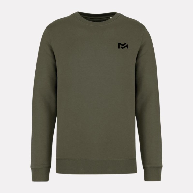 Premium Staff Sweatshirt Organic Kaki