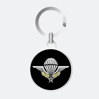Porte clés Troupes Aéroportées Noir