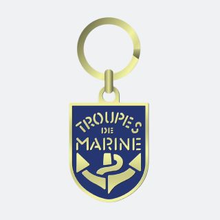 Porte clés Troupes de Marine
